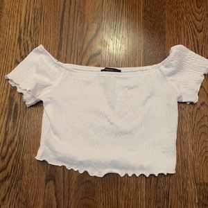 Forever 21 strapless crop top